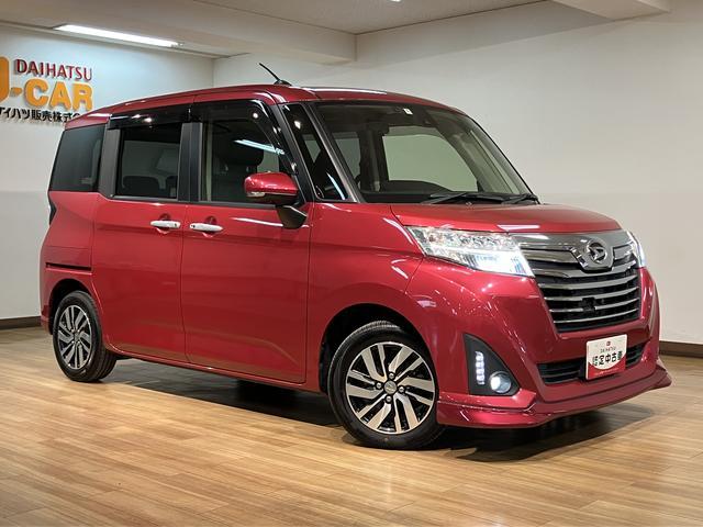 トールカスタムＧ　ＳＡII　純正ナビ・クル−ズコントロ−ル純正フルセグナビ・全周囲カメラ・ＥＴＣ車載器・クル−ズコントロ−ル・両側電動スライドドア・ＬＥＤヘッドライト・オートエアコン・スマ−トキ−・アルミホイ−ル・マット／バイザ−装備（大阪府）の中古車