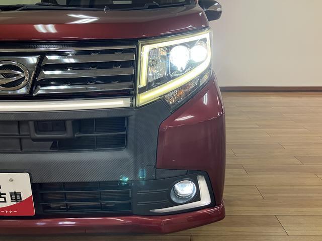 ムーヴカスタムＸハイパーＳＡ　純正８インチナビ・フロントドラレコ純正８インチナビ・フロントドラレコ・ＥＴＣ車載器・ＬＥＤヘッドライト・オートエアコン・スマートキー・電動格納ドアミラー・ドアミラーターンランプ・１４インチアルミホイ−ル（大阪府）の中古車