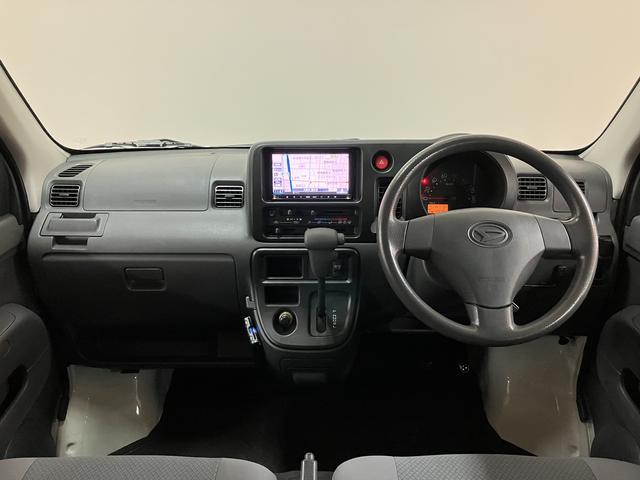 ハイゼットカーゴＤＸワンセグ対応ナビゲーション　バックカメラ　ＥＴＣ車載器　ドラレコ　フロントパワーウィンドウ　エアコン　キーレスエントリー　プライバシーガラス　バックブザー　１年間走行距離無制限保証（大阪府）の中古車