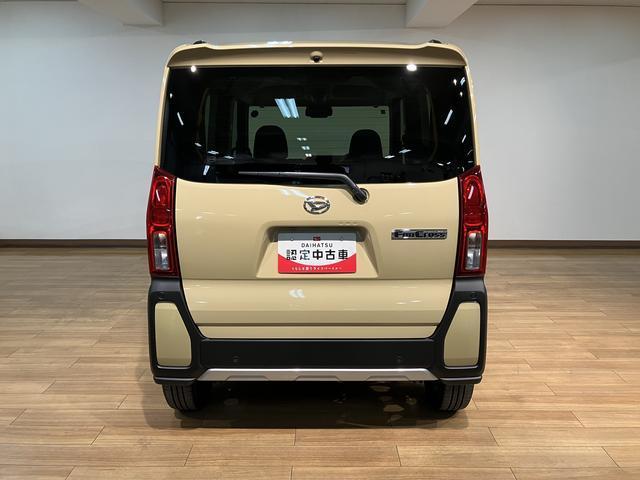 タントファンクロスターボリミテッドターボ　ＥＴＣ車載器　クルーズコントロール　ＬＥＤヘッドライト　ＬＥＤフォグランプ　両側電動スライドドア　バックカメラ　オーディオレス　シートヒーター　令和８年式届出済未使用車（大阪府）の中古車