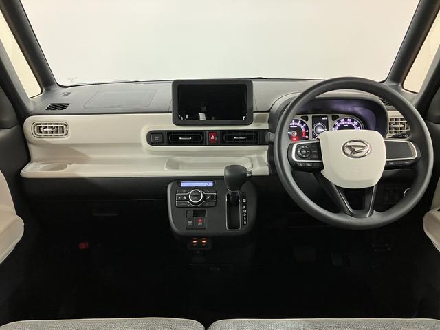 ムーヴキャンバス 中古車 ストライプスＧ令和８年式届出済未使用車　両側電動スライドドア　ＬＥＤヘッドライト　ＬＥＤフォグランプ　コーナーセンサー　スマートアシスト　スマートキー　プッシュスタート　シートヒーター