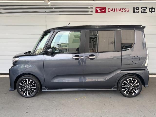 タントカスタムＲＳ１０インチ純正ナビ　パノラマモニター　ドライブレコーダー　電動パーキングブレーキ　フロントシートヒーター　電動格納式ドアミラー　パワーウィンドウ　アルミホイール　キーフリー　アイドリングストップ機能（奈良県）の中古車