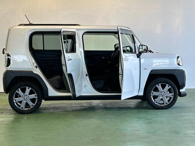 タフトGターボナビ ドラレコ ETC プッシュボタンスタ−ト フロントシ−トヒ−タ− 衝突被害軽減ブレーキ コ−ナ−センサ− アイドリングストップ機能 電動パーキング クル−ズコントロ−ル パノラマモニタ−(奈良県)の中古車