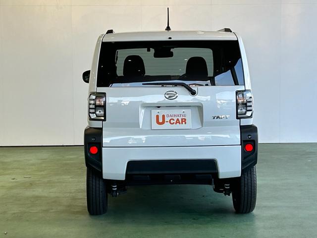 タフトGターボナビ ドラレコ ETC プッシュボタンスタ−ト フロントシ−トヒ−タ− 衝突被害軽減ブレーキ コ−ナ−センサ− アイドリングストップ機能 電動パーキング クル−ズコントロ−ル パノラマモニタ−(奈良県)の中古車