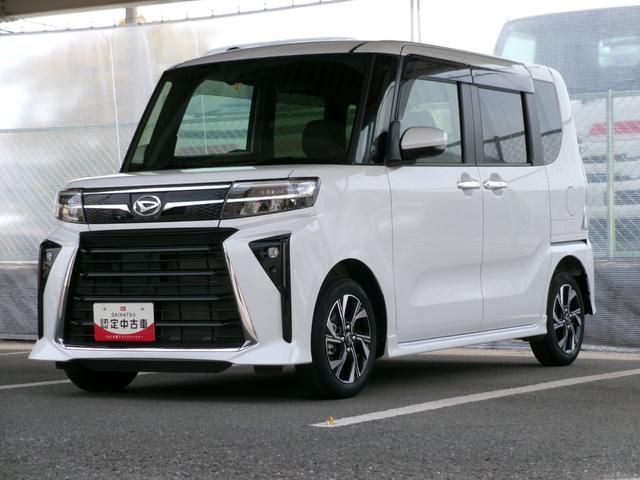 タントカスタムＸオートエアコン　フロントシートヒーター　左右パワースライドドア　電動パーキングブレーキ　アルミホイール　プッシュボタンスタート　アイドリングストップキーフリーシステム　オーディオ穴　マット無（奈良県）の中古車