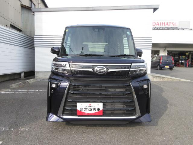 タントカスタムＲＳ純正ナビ　パノラマカメラ　オートエアコン　フロントシートヒーター　プッシュボタンスタート　アイドリングストップ　電動パーキングブレーキ　左右パワースライドドア　ＬＥＤヘッドランプ（奈良県）の中古車