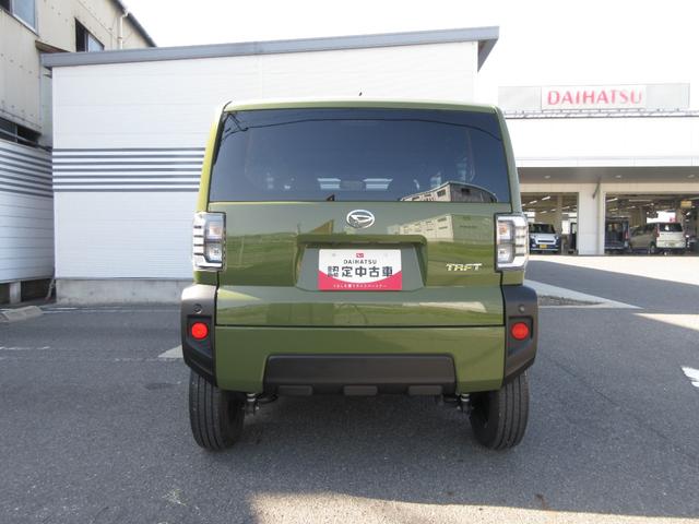 タフトＸオートエアコン　プッシュボタンスタート　アイドリングストップ　電動パーキングブレーキ　ＬＥＤヘッドランプ　オーディオ穴　バックカメラ対応（奈良県）の中古車