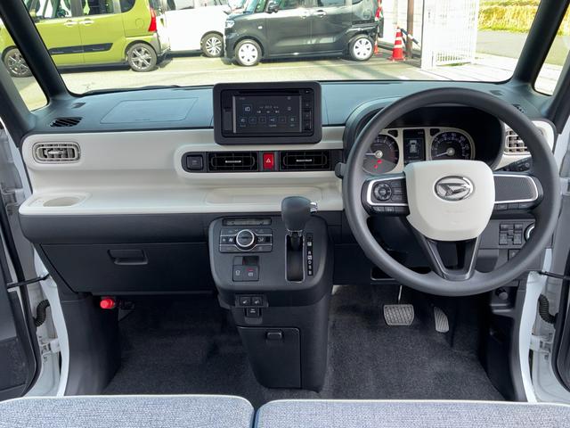 ムーヴキャンバスストライプスG6.2インチディスプレイオーディオ バックカメラ LEDヘッドランプ 電動パーキング 前席シートヒーター コーナーセンサー プッシュボタンスタート 両側パワースライドドア アイドリングストップ非装着車(奈良県)の中古車