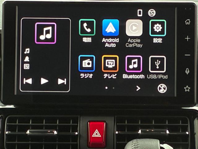 タントカスタムＲＳ９インチスマホ連携ディスプレイオーディオ　バックカメラ　ＬＥＤヘッドランプ　電動パーキング　アイドリングストップ　前席シートヒーター　コーナーセンサー　両側パワースライドドア　プッシュボタンスタート（奈良県）の中古車