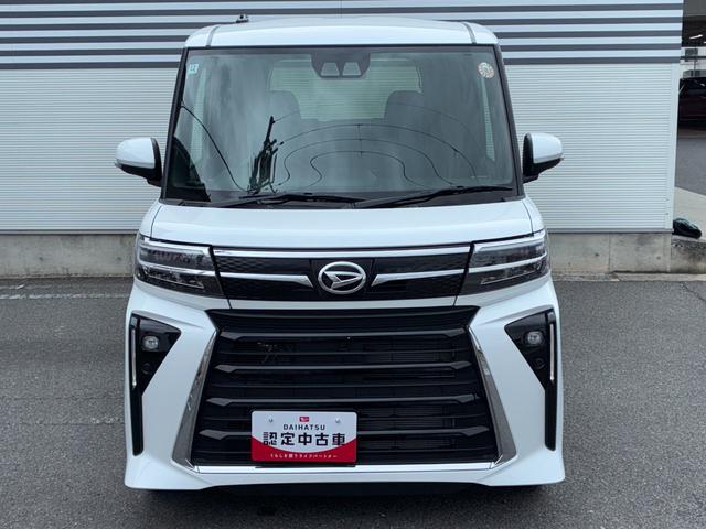 タントカスタムＲＳ９インチスマホ連携ディスプレイオーディオ　バックカメラ　ＬＥＤヘッドランプ　電動パーキング　アイドリングストップ　前席シートヒーター　コーナーセンサー　両側パワースライドドア　プッシュボタンスタート（奈良県）の中古車