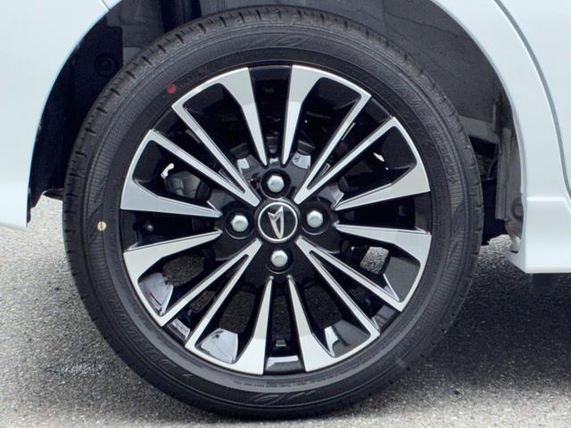 タントカスタムＲＳ９インチスマホ連携ディスプレイオーディオ　バックカメラ　ＬＥＤヘッドランプ　電動パーキング　アイドリングストップ　前席シートヒーター　コーナーセンサー　両側パワースライドドア　プッシュボタンスタート（奈良県）の中古車