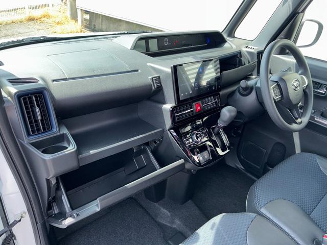 タントカスタムＸ９インチスマホ連携ディスプレイオーディオ　バックカメラ　ＬＥＤヘッドランプ　電動パーキング　前席シートヒーター　両側パワースライドドア　アイドリングストップ　アイドリングストップキーフリーシステム（奈良県）の中古車