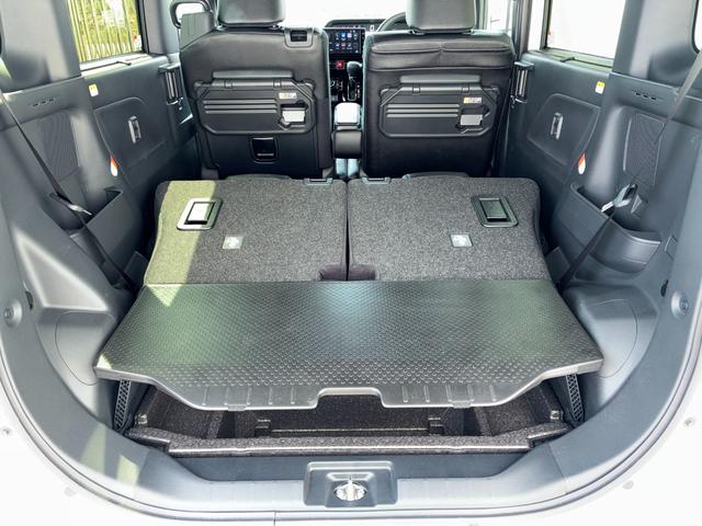 タントカスタムＸ９インチスマホ連携ディスプレイオーディオ　バックカメラ　ＬＥＤヘッドランプ　電動パーキング　前席シートヒーター　両側パワースライドドア　アイドリングストップ　アイドリングストップキーフリーシステム（奈良県）の中古車