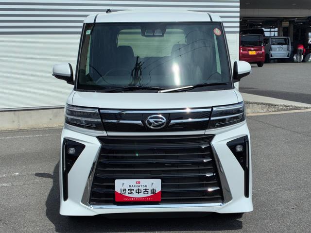 タントカスタムＸ９インチスマホ連携ディスプレイオーディオ　バックカメラ　ＬＥＤヘッドランプ　電動パーキング　前席シートヒーター　両側パワースライドドア　アイドリングストップ　アイドリングストップキーフリーシステム（奈良県）の中古車