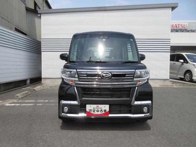 タントカスタムＲＳ　トップエディションＳＡIIIカーナビゲーション　パノラマカメラ　ＥＴＣ　ドライブレコーダー　オートエアコン　運転席シートヒーター　左右パワースライドドア　プッシュボタンスタート　アイドリングストップ　アルミホイール（奈良県）の中古車