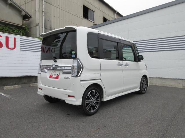 タントカスタムＲＳ　トップエディションＳＡIIIカーナビゲーション　バックカメラ　ＥＴＣ　ドライブレコーダー　オートエアコン　運転席シートヒーター　プッシュボタンスタート　アイドリングストップ　アルミホイール　電動格納式ドアミラー（奈良県）の中古車