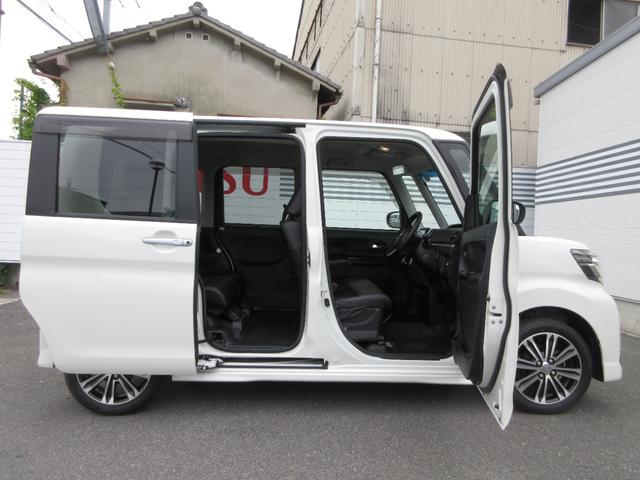 タントカスタムＲＳ　トップエディションＳＡIIIカーナビゲーション　バックカメラ　ＥＴＣ　ドライブレコーダー　オートエアコン　運転席シートヒーター　プッシュボタンスタート　アイドリングストップ　アルミホイール　電動格納式ドアミラー（奈良県）の中古車