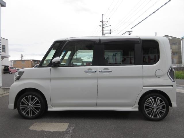 タントカスタムＲＳ　トップエディションＳＡIIIカーナビゲーション　バックカメラ　ＥＴＣ　ドライブレコーダー　オートエアコン　運転席シートヒーター　プッシュボタンスタート　アイドリングストップ　アルミホイール　電動格納式ドアミラー（奈良県）の中古車