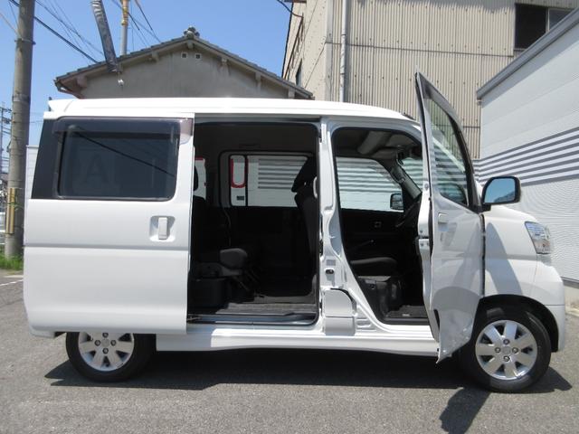 アトレーワゴンカスタムターボＲＳリミテッド　ＳＡIII純正ナビ　バックカメラ　ＥＴＣ　ドライブレコーダー　オートエアコン　左パワースライドドア　ＬＥＤヘッドランプ　アイドリングストップ　キーレスエントリー　アルミホイール　電動格納式ドアミラー（奈良県）の中古車