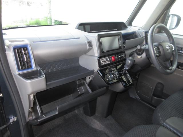 タントカスタムＲＳ純正ナビ　バックカメラ　ＥＴＣ　オートエアコン　左右パワースライドドア　運転席ロングスライドシート　プッシュボタンスタート　アイドリングストップ　アルミホイール　ＬＥＤヘッドランプ（奈良県）の中古車