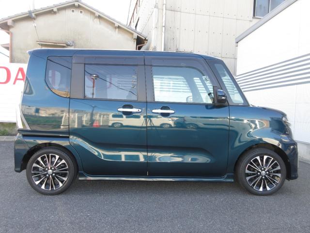 タントカスタムＲＳ純正ナビ　バックカメラ　ＥＴＣ　オートエアコン　左右パワースライドドア　運転席ロングスライドシート　プッシュボタンスタート　アイドリングストップ　アルミホイール　ＬＥＤヘッドランプ（奈良県）の中古車