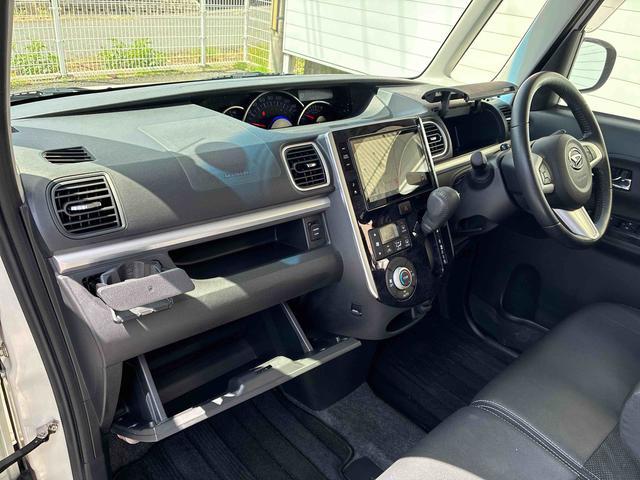 タントカスタムＲＳ　トップエディションＶＳ　ＳＡIII純正ナビ　全周囲カメラ　ＥＴＣ　ドライブレコーダー　オートエアコン　運転席シートヒーター　左右パワースライドドア　プッシュボタンスタート　アイドリングストップ　アルミホイール　電動格納式ドアミラー（奈良県）の中古車