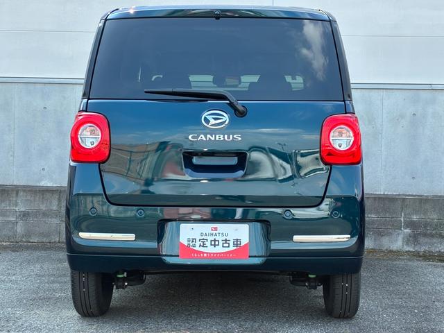 ムーヴキャンバスセオリーＧターボオートエアコン　左右フロントシートヒーター　左右パワースライドドア　電動パーキングブレーキ　電動格納式ドアミラー　ＬＥＤヘッドランプ　プッシュボタンスタート　オーディオ穴　パノラマカメラ対応（奈良県）の中古車