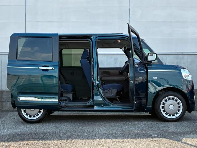 ムーヴキャンバスセオリーＧターボオートエアコン　左右フロントシートヒーター　左右パワースライドドア　電動パーキングブレーキ　電動格納式ドアミラー　ＬＥＤヘッドランプ　プッシュボタンスタート　オーディオ穴　パノラマカメラ対応（奈良県）の中古車