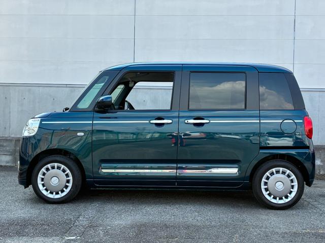 ムーヴキャンバスセオリーＧターボオートエアコン　左右フロントシートヒーター　左右パワースライドドア　電動パーキングブレーキ　電動格納式ドアミラー　ＬＥＤヘッドランプ　プッシュボタンスタート　オーディオ穴　パノラマカメラ対応（奈良県）の中古車