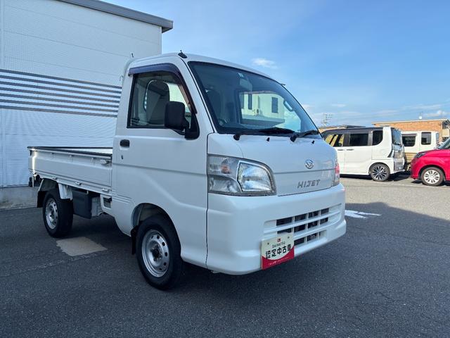 ハイゼットトラックエアコン・パワステ　スペシャルワンオーナー車　ＰＳ　切り替え４ＷＤ　禁煙　マニュアルエアコン　ＡＭ／ＦＭラジオ（奈良県）の中古車