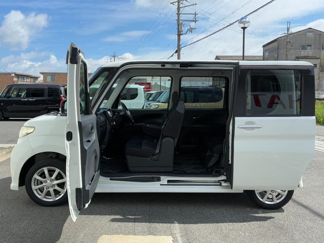 タントカスタムＸ電動格納式ミラー　オートエアコン　アルミホイール　キーフリーシステム　助手席側パワースライドドア（奈良県）の中古車