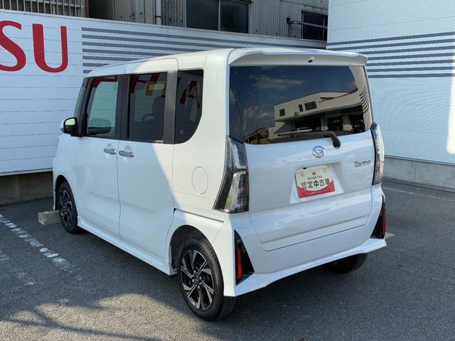 タントカスタムXディスプレイオーディオ バックカメラ LEDヘッドランプ アイドリングストップ プッシュボタンスタート 前席シートヒーター 電動パーキング コーナーセンサー キーフリーシステム(奈良県)の中古車