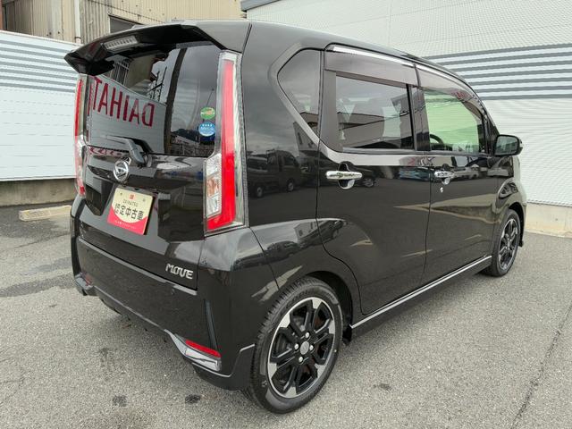 ムーヴカスタム RS ハイパーSAIIナビゲーション ETC バックカメラ LEDヘッドランプ オートエアコン 電動格納式ミラー アイドリングストップ プッシュボタンスタート キーフリーシステム アルミホイール(奈良県)の中古車