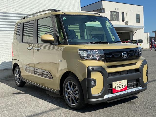 タントファンクロスディスプレイオーディオ バックカメラ LEDヘッドランプ オートエアコン 電動格納式ミラー 前席シートヒーター 両側パワースライド 電動パーキング アイドリングストップ キーフリーシステム(奈良県)の中古車