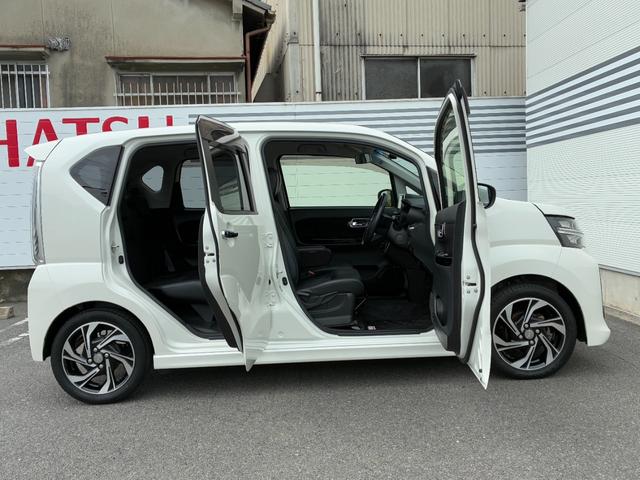 ムーヴカスタム　ＲＳ　ハイパーＳＡIIIナビゲーション　ドライブレコーダー　ＥＴＣ　バックカメラ　ＬＥＤヘッドランプ　運転席シートヒーター　オートエアコン　電動格納式ミラー　アイドリングストップ　アルミホイール　キーフリーシステム（奈良県）の中古車