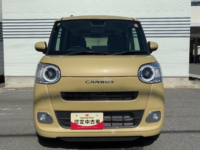ムーヴキャンバスセオリーGナビゲーション バックカメラ ETC電動パーキング LEDヘッドランプ 両側パワースライド 前席シートヒーター オートエアコン 電動格納式ミラー コーナーセンサー キーフリーシステム(奈良県)の中古車