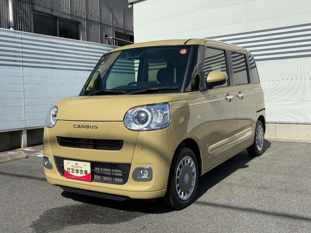 ムーヴキャンバスセオリーGナビゲーション バックカメラ ETC電動パーキング LEDヘッドランプ 両側パワースライド 前席シートヒーター オートエアコン 電動格納式ミラー コーナーセンサー キーフリーシステム(奈良県)の中古車