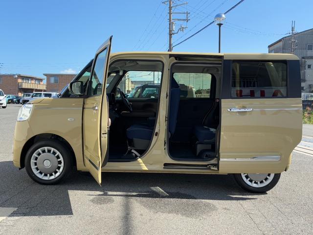 ムーヴキャンバスセオリーGナビゲーション バックカメラ ETC電動パーキング LEDヘッドランプ 両側パワースライド 前席シートヒーター オートエアコン 電動格納式ミラー コーナーセンサー キーフリーシステム(奈良県)の中古車