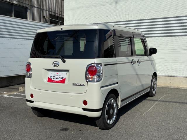 ムーヴキャンバスＧブラックアクセントＶＳ　ＳＡIIIナビゲーション　パノラマモニター　ＬＥＤヘッドランプ　オートハイビーム　運転席シートヒーター　両側パワースライドドア　　プッシュボタンスタート　電動格納式ミラー　キーフリーシステム（奈良県）の中古車