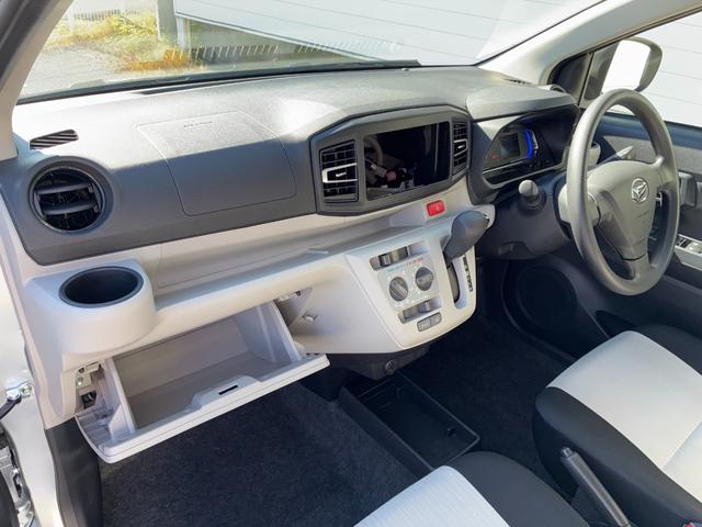 ミライースＸ　ＳＡIIIオーディオ穴　マニュアルエアコン　アイドリングストップ　電動格納式ミラー　コーナーセンサー　オートハイビーム（奈良県）の中古車