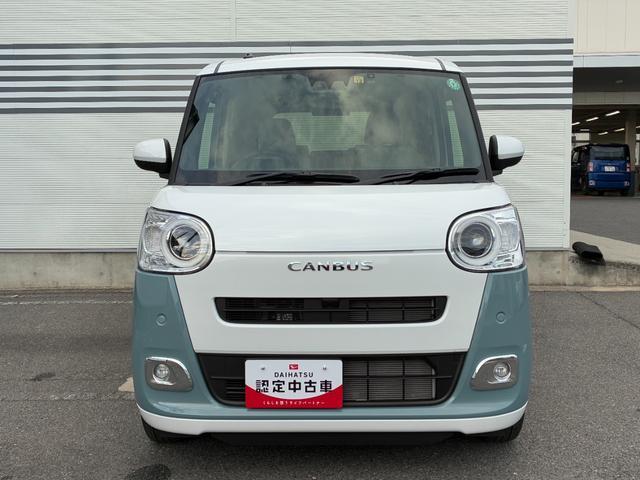 ムーヴキャンバスストライプスGナビゲーション 前後ドライブレコーダー ETC バックカメラ LEDヘッドランプ 電動パーキング 前席シートヒーター 両側パワースライドドア コーナーセンサー アイドリング プッシュボタンスタート(奈良県)の中古車