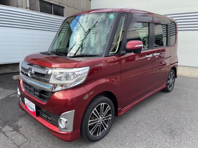 タントカスタムＲＳ　ＳＡナビゲーション　バックカメラ　ＥＴＣ　ドライブレコーダー　両側パワースライドドア　電動格納式ミラー　オートエアコン　アイドリングストップ　プッシュボタンスタート（奈良県）の中古車