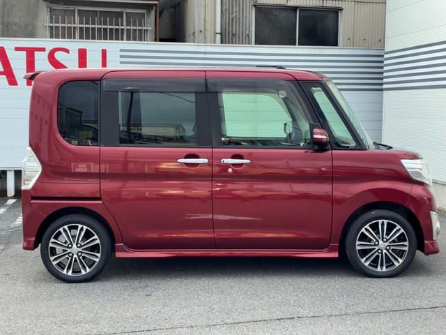 タントカスタムＲＳ　ＳＡナビゲーション　バックカメラ　ＥＴＣ　ドライブレコーダー　両側パワースライドドア　電動格納式ミラー　オートエアコン　アイドリングストップ　プッシュボタンスタート（奈良県）の中古車