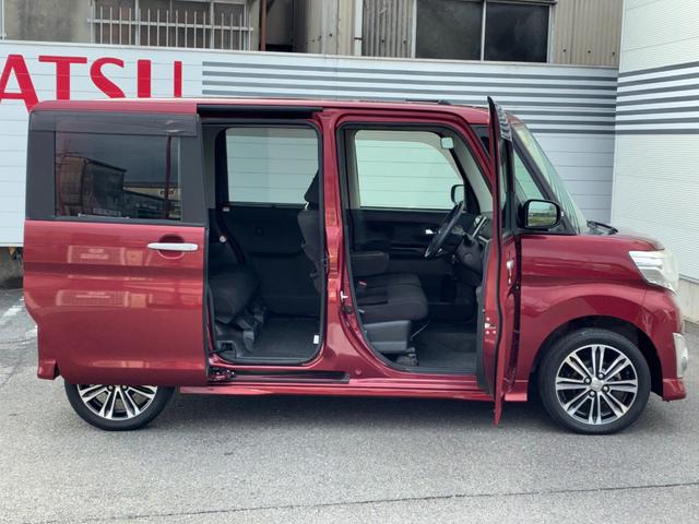 タントカスタムＲＳ　ＳＡナビゲーション　バックカメラ　ＥＴＣ　ドライブレコーダー　両側パワースライドドア　電動格納式ミラー　オートエアコン　アイドリングストップ　プッシュボタンスタート（奈良県）の中古車