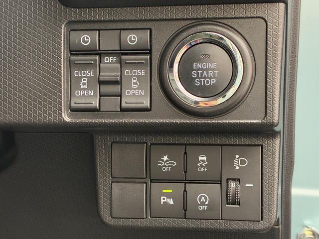 タントファンクロスオーディオ穴 LEDヘッドランプ 前席シートヒーター 電動パーキング アイドリングストップ プッシュボタンスタート 両側パワースライドドア コーナーセンサー キーフリーシステム(奈良県)の中古車