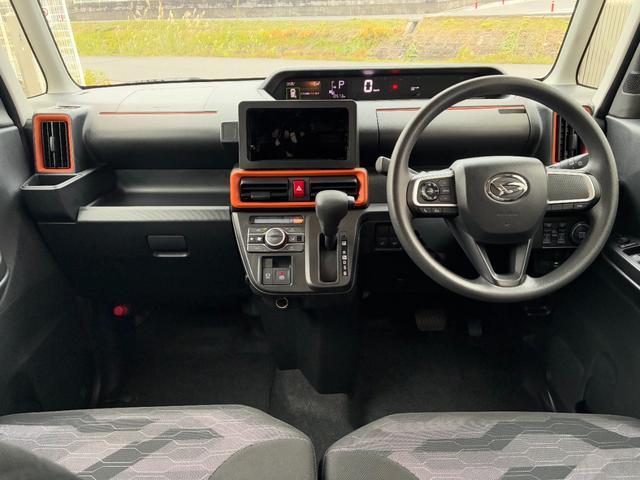 タントファンクロスオーディオ穴 LEDヘッドランプ 前席シートヒーター 電動パーキング アイドリングストップ プッシュボタンスタート 両側パワースライドドア コーナーセンサー キーフリーシステム(奈良県)の中古車