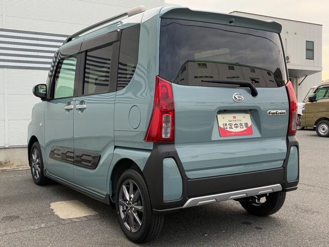 タントファンクロスオーディオ穴 LEDヘッドランプ 前席シートヒーター 電動パーキング アイドリングストップ プッシュボタンスタート 両側パワースライドドア コーナーセンサー キーフリーシステム(奈良県)の中古車