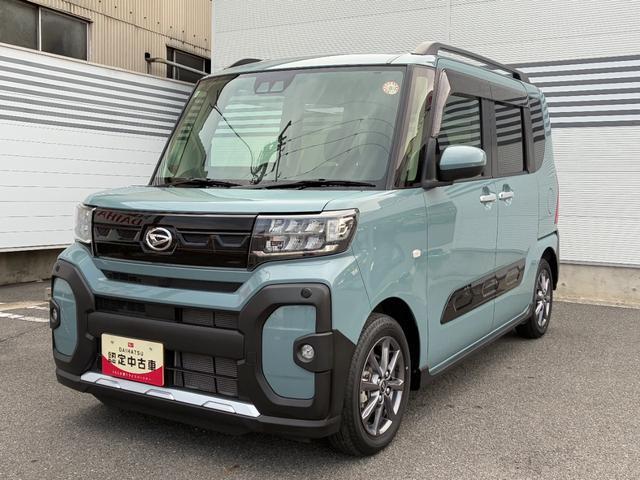 タントファンクロスオーディオ穴 LEDヘッドランプ 前席シートヒーター 電動パーキング アイドリングストップ プッシュボタンスタート 両側パワースライドドア コーナーセンサー キーフリーシステム(奈良県)の中古車