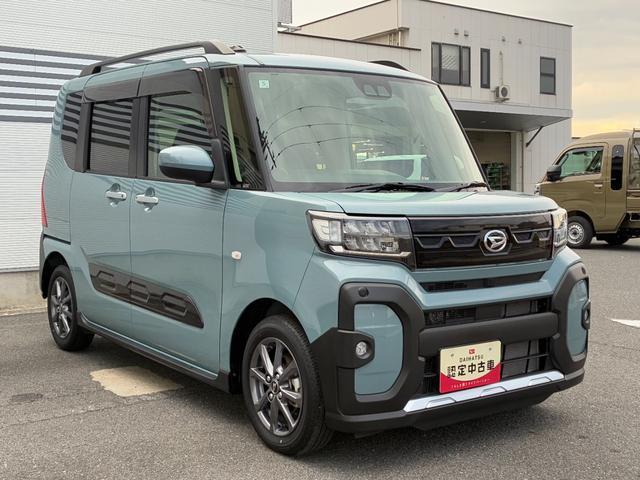 タントファンクロスオーディオ穴 LEDヘッドランプ 前席シートヒーター 電動パーキング アイドリングストップ プッシュボタンスタート 両側パワースライドドア コーナーセンサー キーフリーシステム(奈良県)の中古車