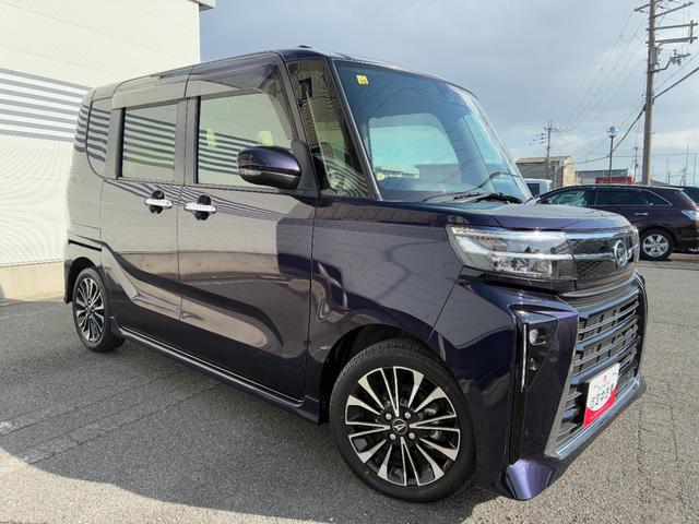 タントカスタムRSオーディオ穴 LEDヘッドランプ 電動パーキング 両側パワースライドドア オートエアコン 前席シートヒーター 電動格納式ミラー キーフリーシステム オートライト(奈良県)の中古車